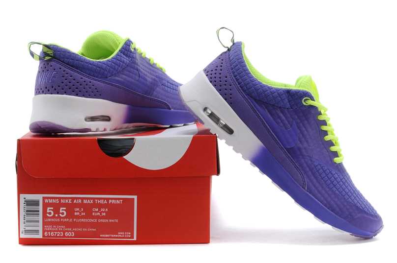 Nike Air Max Thea Print glow acheter concurrence des prix chaussure nike chaussures beau